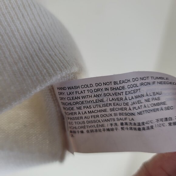 Theory Cap Short Sleeve 100% Cashmere Sweater Top Knit - Picture 11 of 12